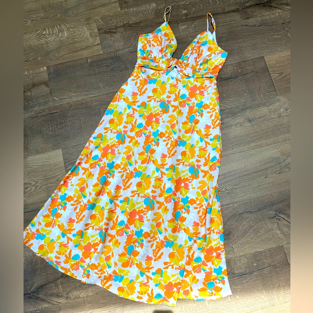 NWOT Alexia Admor Tea Length MIDI Dress (4)